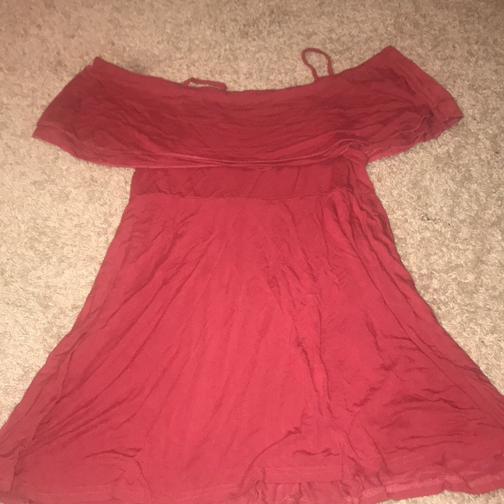 Off the shoulder dress